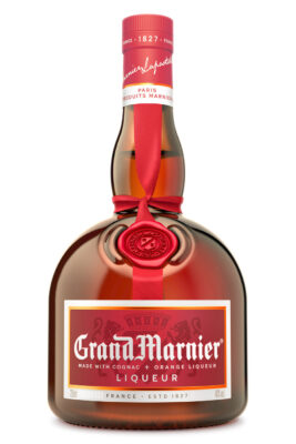 eine Flasche Grand Marnier Cordon Rouge