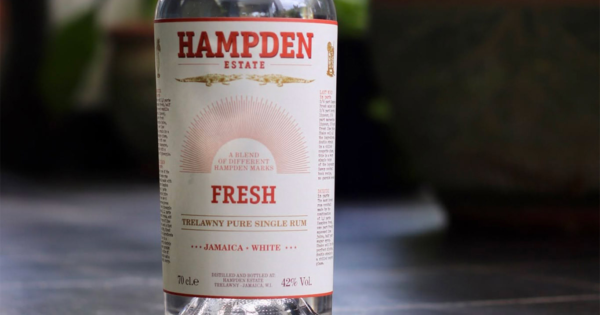 White Rum: Hampden Estate Distillery stellt „Fresh“ vor