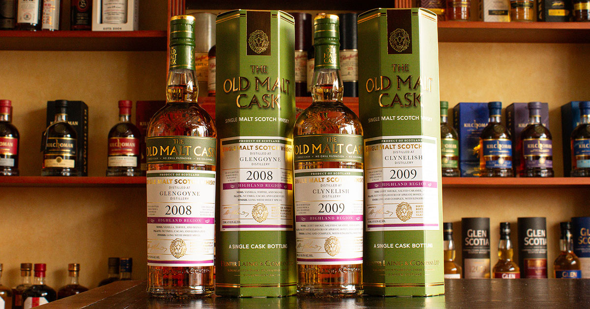 Old Malt Cask: Hunter Laing stellt zwei neue Single Cask Bottlings vor