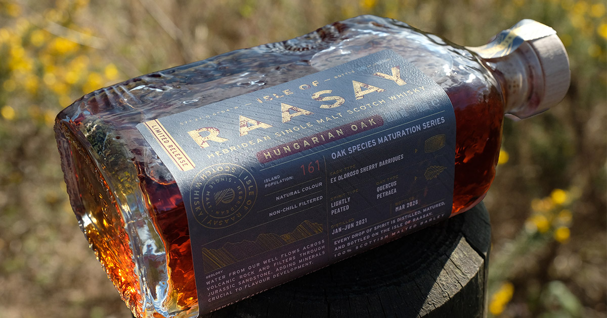 Hungarian Oak: Isle of Raasay Distillery setzt Oak Species Maturation Series fort Hungarian Oak: Isle of Raasay Distillery setzt Oak Species Maturation Series fort