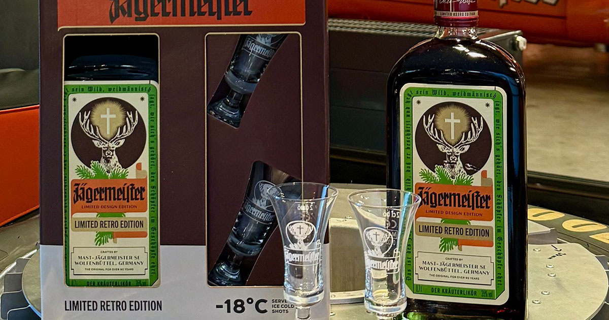 90. Jubiläum: Jägermeister veröffentlicht Limited Retro Edition