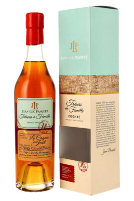 Cognac Jean-Luc Pasquet Le Cognac de Joël L.88/82 eine Flasche Cognac Jean-Luc Pasquet Le Cognac de Joël L.88/82 nebst Geschenkverpackung