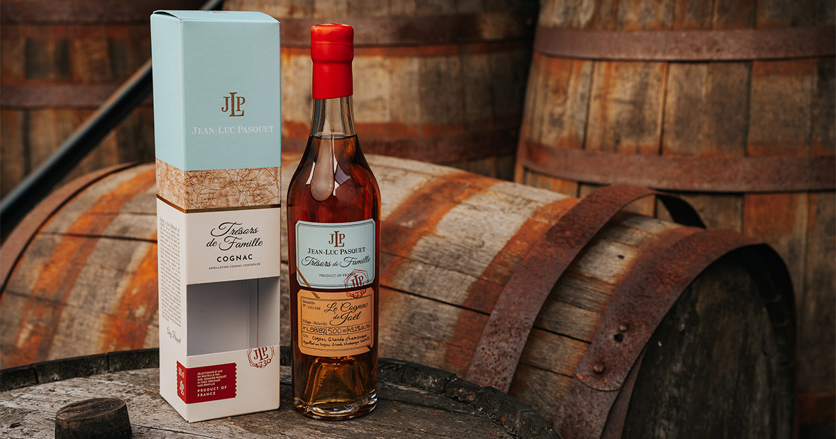 Trésors de Famille: Cognac Jean-Luc Pasquet stellt Le Cognac de Joël L.88/82 vor