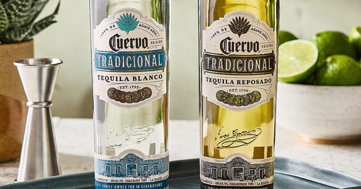 Mehr Alkohol: Cuervo Tradicional Tequilas ab sofort in neuem Look