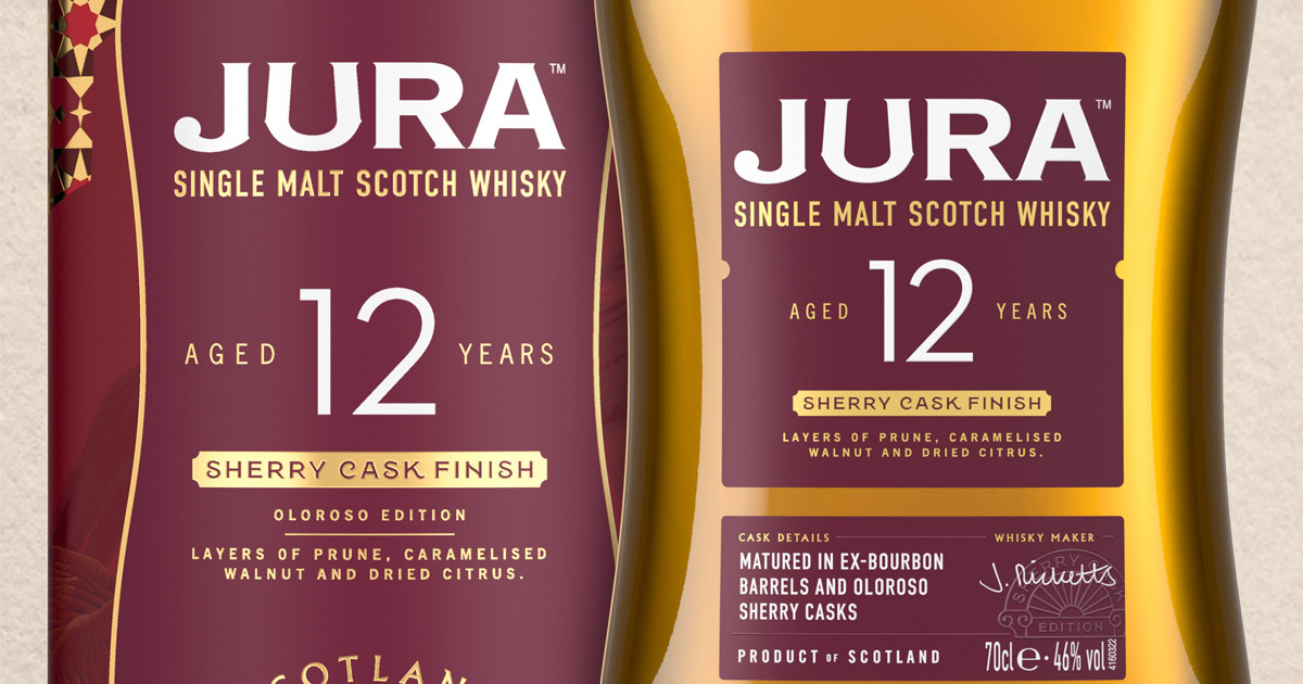 Oloroso Edition: Jura 12 Jahre Sherry Cask Finish neu in Deutschland Oloroso Edition: Jura 12 Jahre Sherry Cask Finish neu in Deutschland
