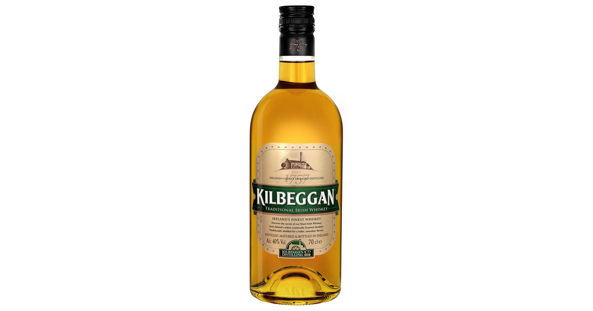 Irish Whiskey: Kilbeggan Traditional mit neuem Flaschendesign