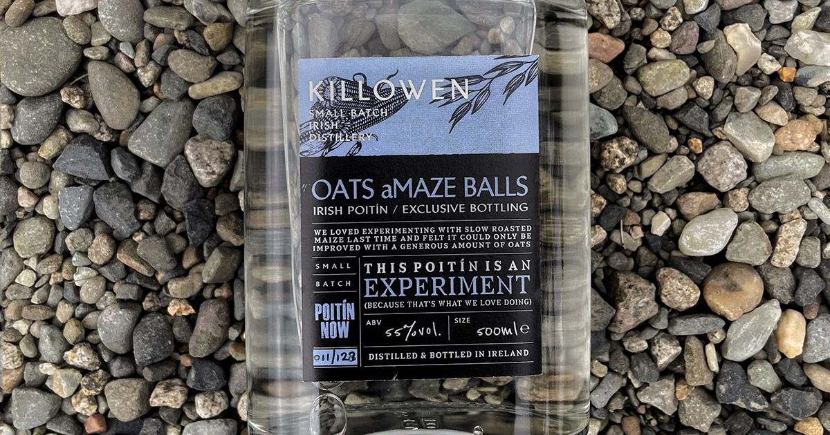 Small Batch: Killowen Distillery stellt Oats aMaze Balls Irish Poitín vor Small Batch: Killowen Distillery stellt Oats aMaze Balls Irish Poitín vor