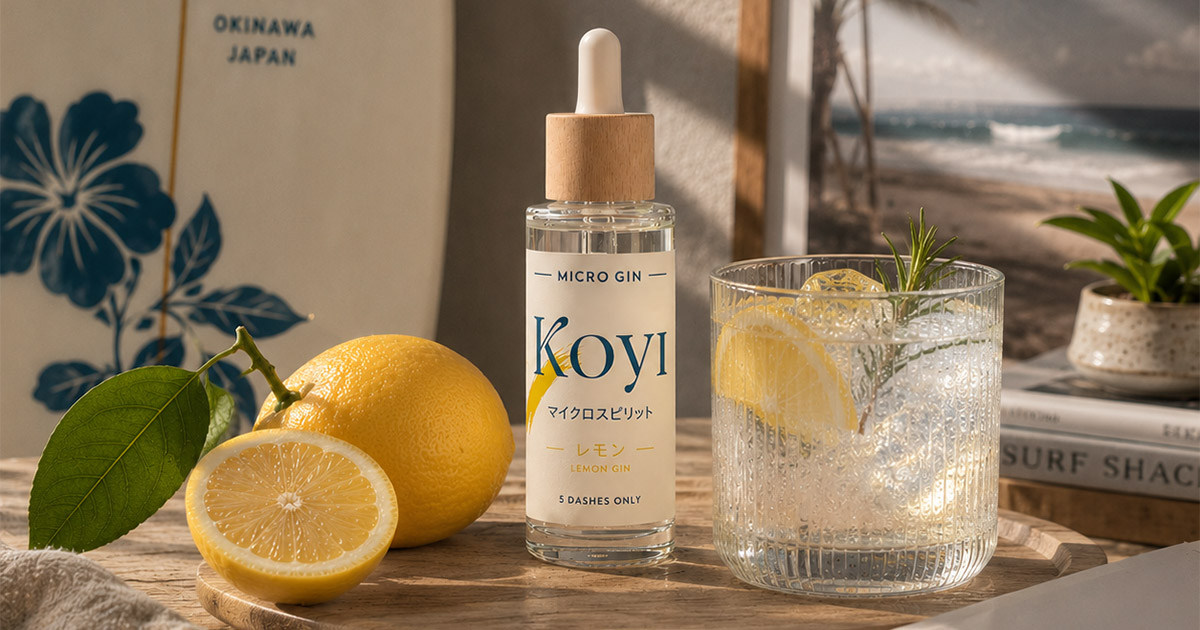 Hochkonzentriert: Koyi Micro Spirits mit neuem Lemon Gin