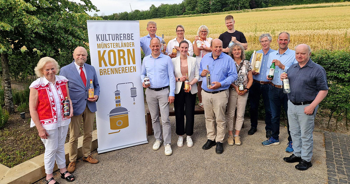 Ein Appell: Münsterländer Kornbrenner unterschreiben offenen Brief