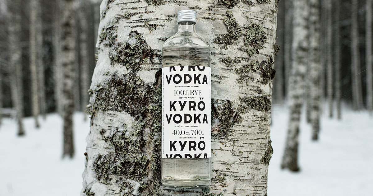 100% Rye: Kyrö Distillery Company führt ihren Vodka in Deutschland ein