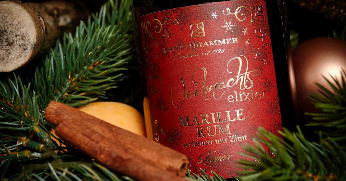 Marille, Rum und Zimt: Lantenhammer enthüllt Weihnachtselixier 2025 Marille, Rum und Zimt: Lantenhammer enthüllt Weihnachtselixier 2025