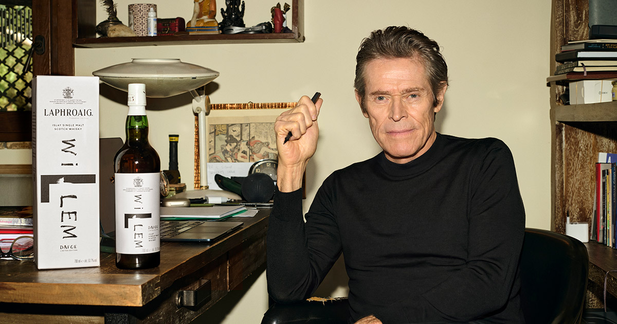 Limited Edition: Laphroaig und Willem Dafoe launchen Willem by Willem
