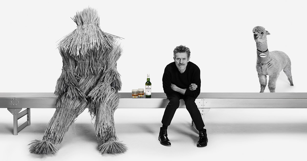 Partnerschaft: Laphroaig und Willem Dafoe mit Kurzfilm „The Taste“