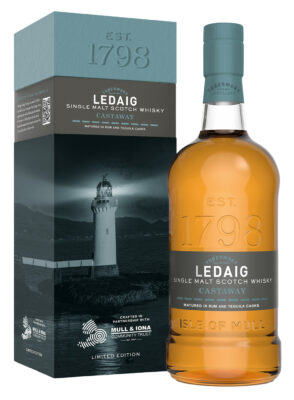 Ledaig Castaway eine Flasche Ledaig Castaway nebst Geschenkverpackung