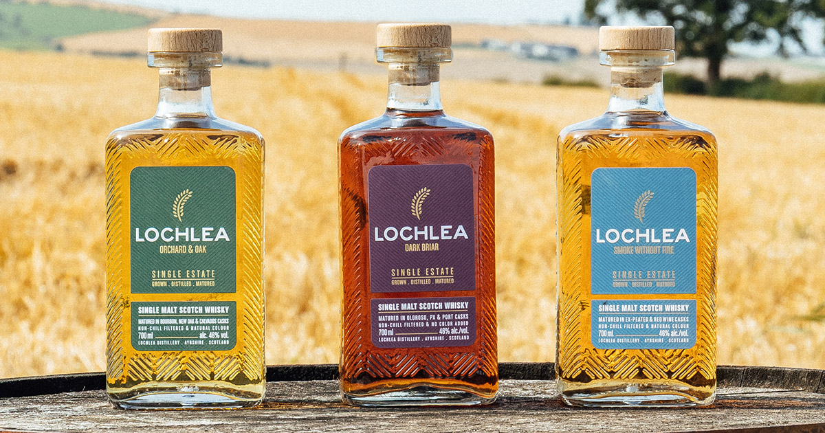 Single Estate: Lochlea Distillery lanciert erste Core Range