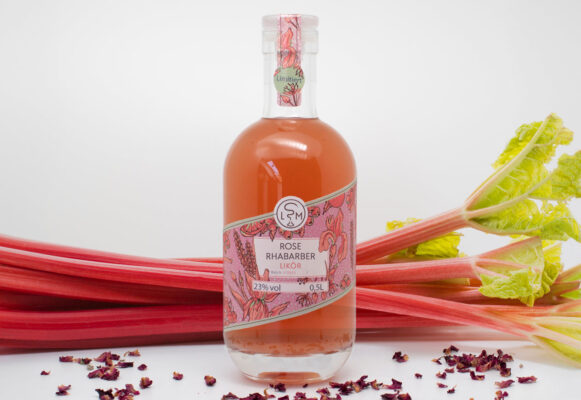 LSM Rose-Rhabarber Likör