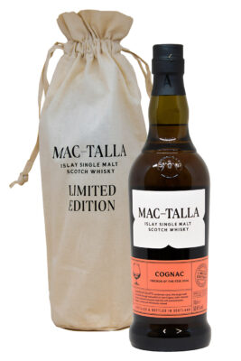 Mac-Talla Cognac eine Flasche Mac-Talla Cognac nebst Stoffbeutel