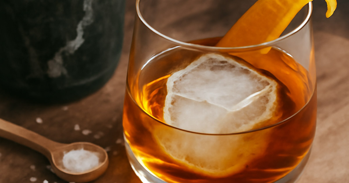 Rauchiger Twist: Maker’s Mark Bourbon im „Smoky Maple Old Fashioned“