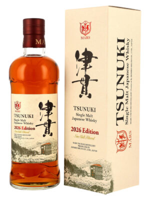 Mars Tsunuki 2026 Edition eine Flasche Mars Tsunuki 2026 Edition nebst Geschenkverpackung
