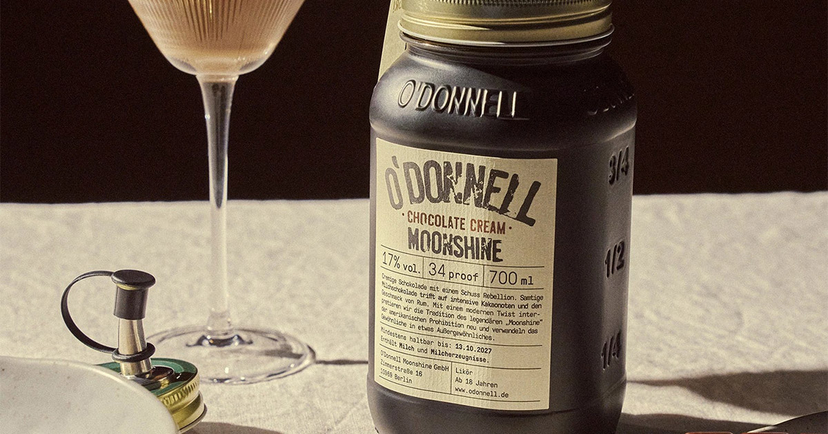 Restmenge: O’Donnell Moonshine schickt „Chocolate Cream“ online