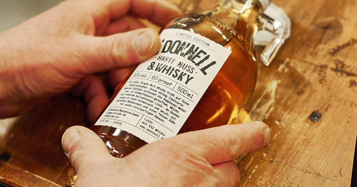 Harte Nuss & Whisky: O’Donnell Moonshine und Störtebeker kooperieren