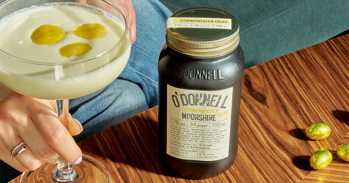 Oster-Edition: O’Donnell Moonshine bringt Zitronenkuchen Cream