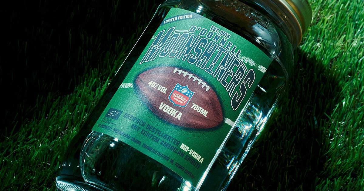 Vodka: O’Donnell Moonshine stellt Touchdown Edition vor