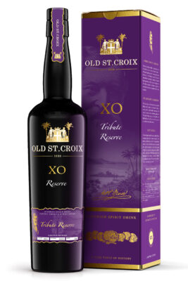 Old St. Croix XO Tribute Reserve eine Flasche Old St. Croix XO Tribute Reserve nebst Geschenkverpackung