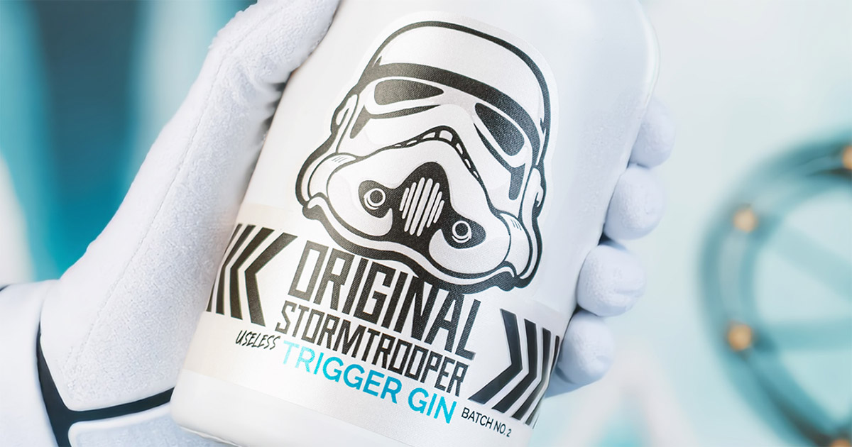 Infused Gin: Tastillery stellt Original Stormtrooper Useless Trigger Gin vor