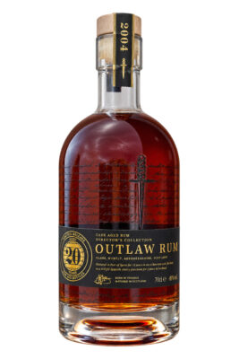 Outlaw Rum Directors Collection 20 Jahre eine Flasche Outlaw Rum Directors Collection 20 Jahre