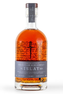 Outlaw Rum Islay Single Cask #5 eine Flasche Outlaw Rum Islay Single Cask #5