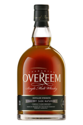 Overeem Sherry Cask Matured eine Flasche Overeem Sherry Cask Matured