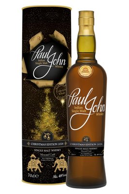 Paul John Christmas Edition 2026 eine Flasche Paul John Christmas Edition 2026 nebst Geschenkhülle