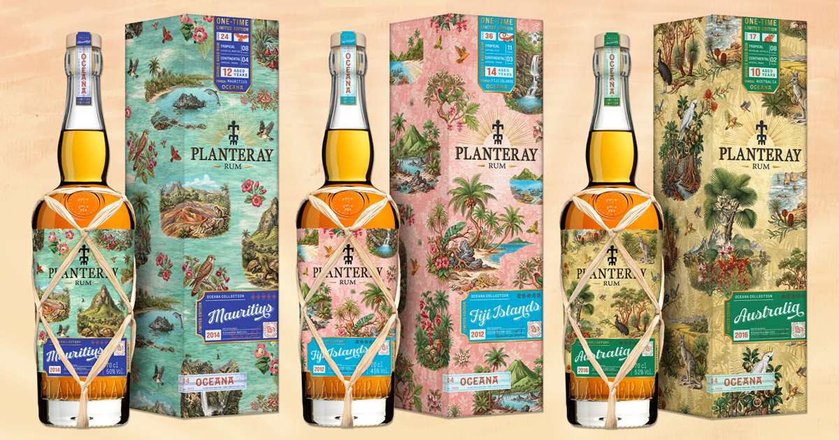 One-Time Limited Editions: Planteray Rum startet Oceana Collection One-Time Limited Editions: Planteray Rum startet Oceana Collection