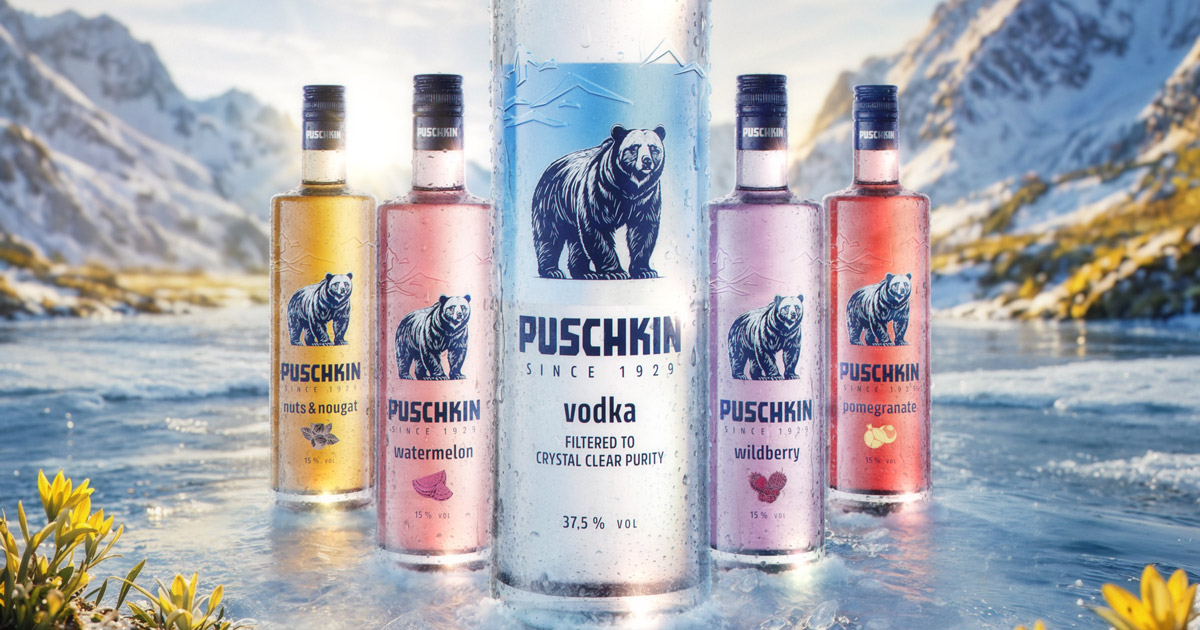 Alles neu: Berentzen-Gruppe relauncht Puschkin Vodka Alles neu: Berentzen-Gruppe relauncht Puschkin Vodka