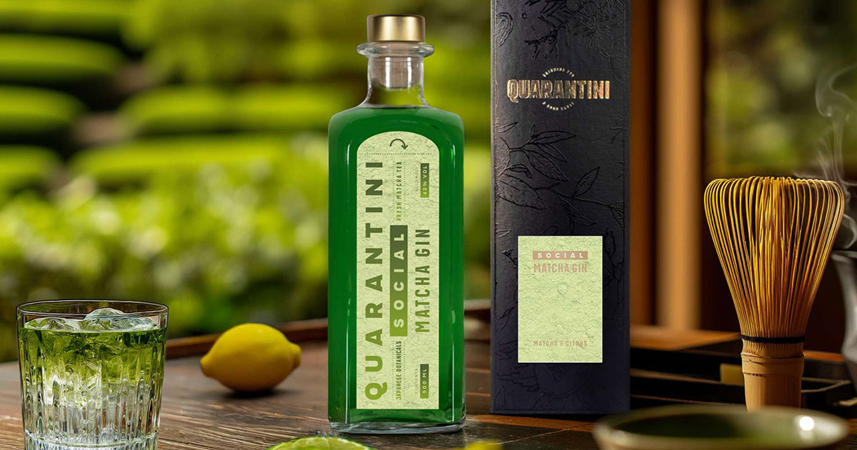 Japans Teekultur: Social Distillery bringt Quarantini Matcha Gin