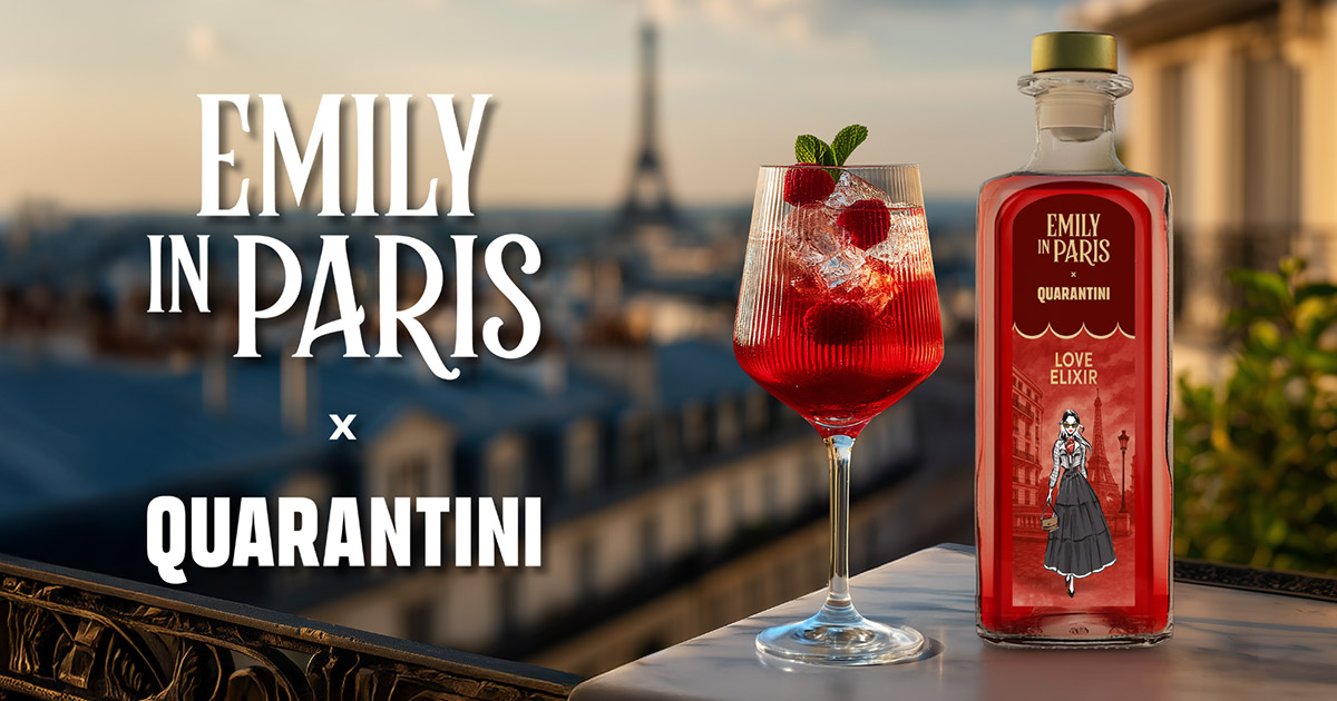 „Love Elixir“: Quarantini und Paramount kreieren „Emily in Paris“-Edition „Love Elixir“: Quarantini und Paramount kreieren „Emily in Paris“-Edition