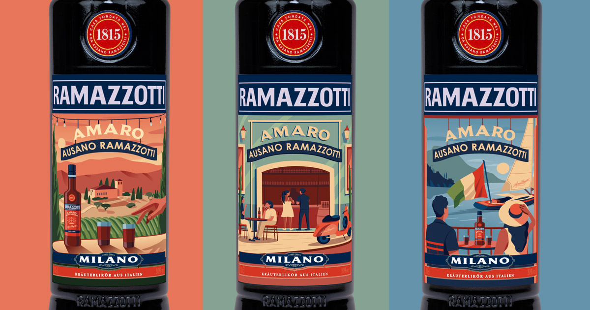 Promotion: Ramazzotti präsentiert drei Limited Design Editions