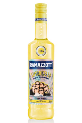 eine Flasche Ramazzotti x RBDAB Limoncello Limited Edition