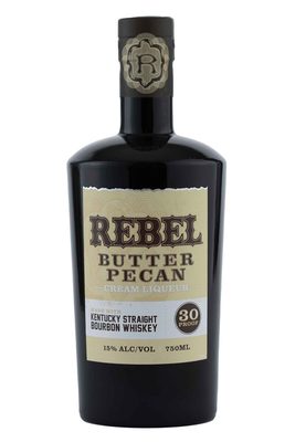 Rebel Butter Pecan Cream Liqueur eine Flasche Rebel Butter Pecan Cream Liqueur