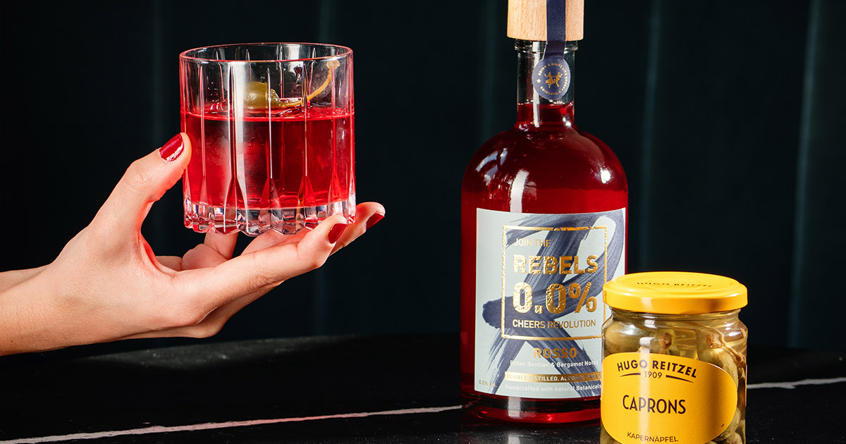 Ohne Alkohol: Rebels 0.0% veröffentlicht „revolutionären“ Bitter Aperitivo