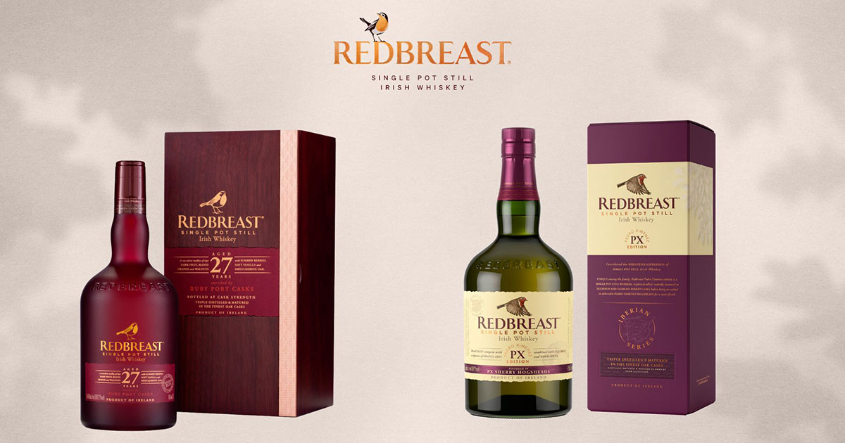 Line-Extension: Redbreast Irish Whiskey mit zwei Neuzugängen in Deutschland Line-Extension: Redbreast Irish Whiskey mit zwei Neuzugängen in Deutschland