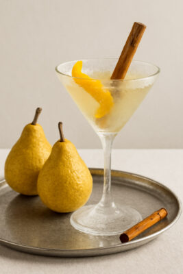 Roku Gin Spiced Pear Martini Roku Gin Spiced Pear Martini