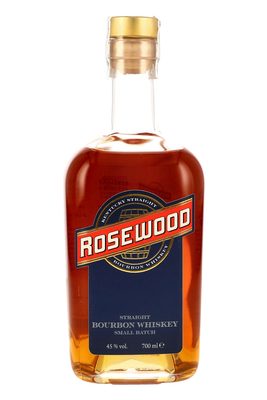 Rosewood Kentucky Straight Bourbon Whiskey eine Flasche Rosewood Kentucky Straight Bourbon Whiskey
