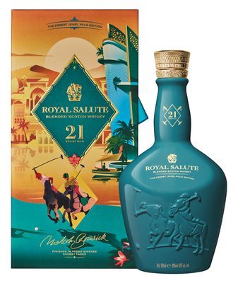 Royal Salute 21 Jahre The Desert Jewel Polo Edition eine Flasche Royal Salute 21 Jahre The Desert Jewel Polo Edition nebst Geschenkverpackung