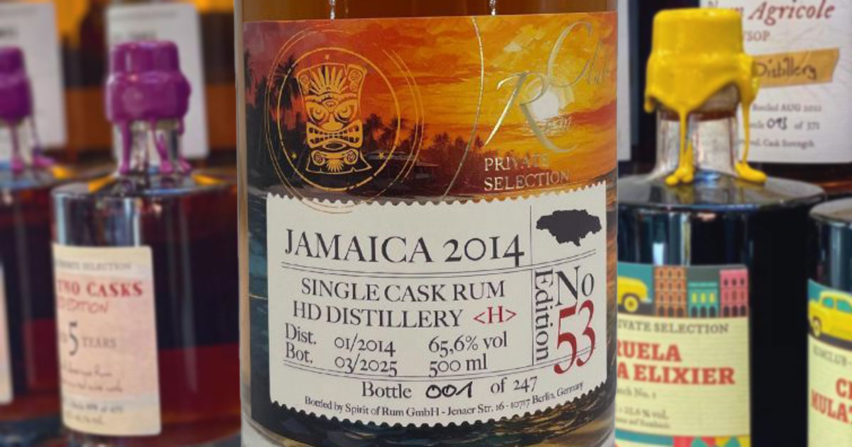 Jamaica 2014: Spirit of Rum launcht RumClub Private Selection Edition 53