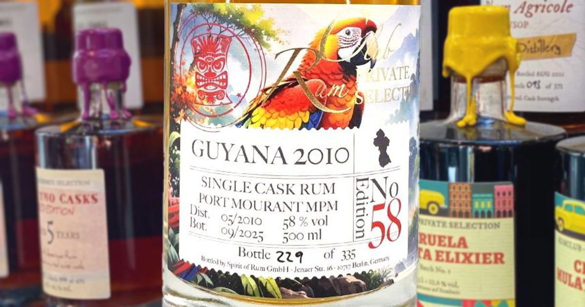 Guyana 2010: Spirit of Rum mit RumClub Private Selection Edition 58 Guyana 2010: Spirit of Rum mit RumClub Private Selection Edition 58