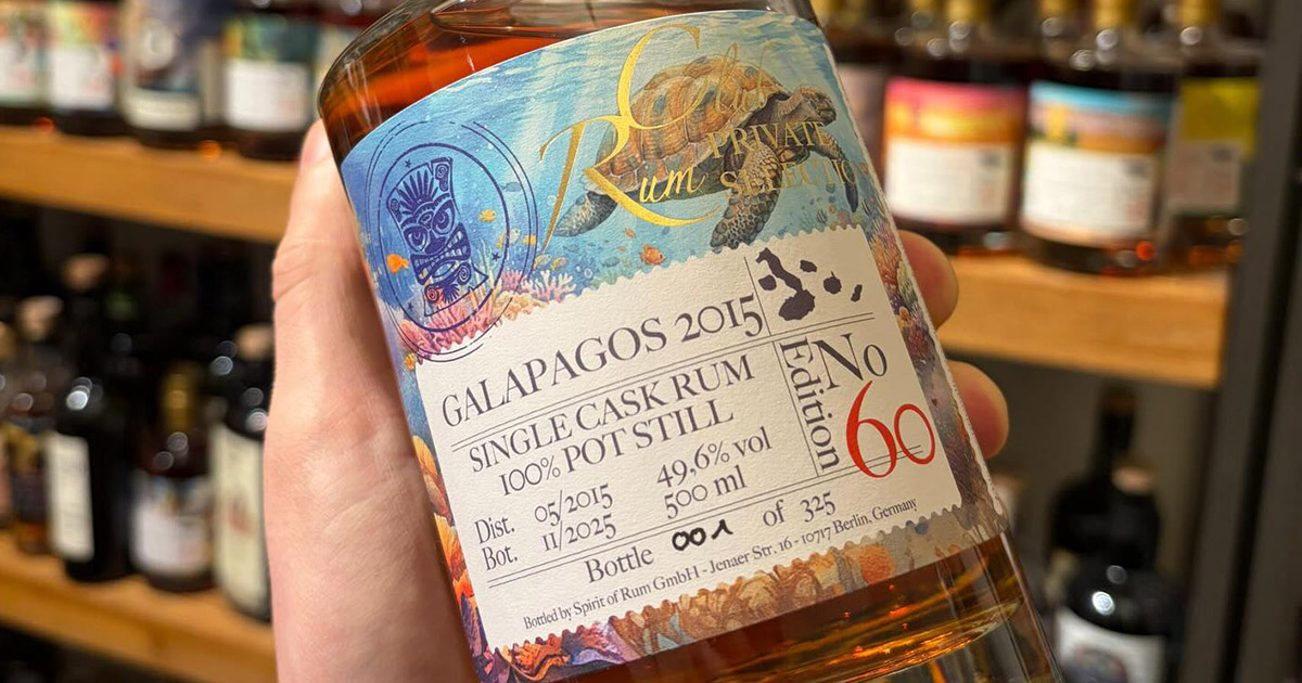Galapagos 2015: Spirit of Rum kündigt RumClub Private Selection Edition 60 an
