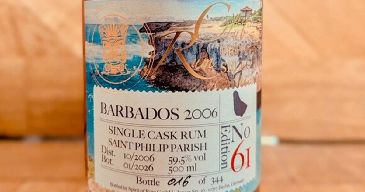 Barbados 2006: Spirit of Rum stellt RumClub Private Selection Edition 61 vor
