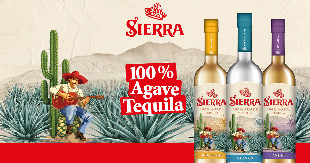 Travel Retail: Sierra Tequila mit neuer 100% Agave Range Travel Retail: Sierra Tequila mit neuer 100% Agave Range